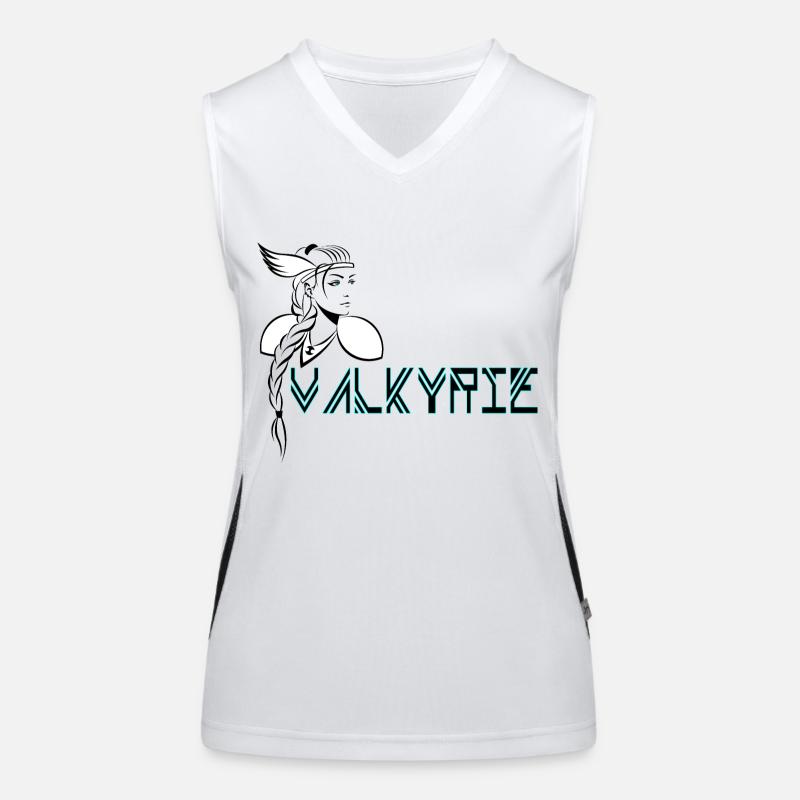VALKYRIE blue Débardeur respirant contrasté Femme