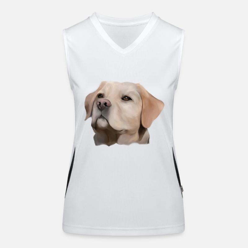 Labrador Débardeur respirant contrasté Femme