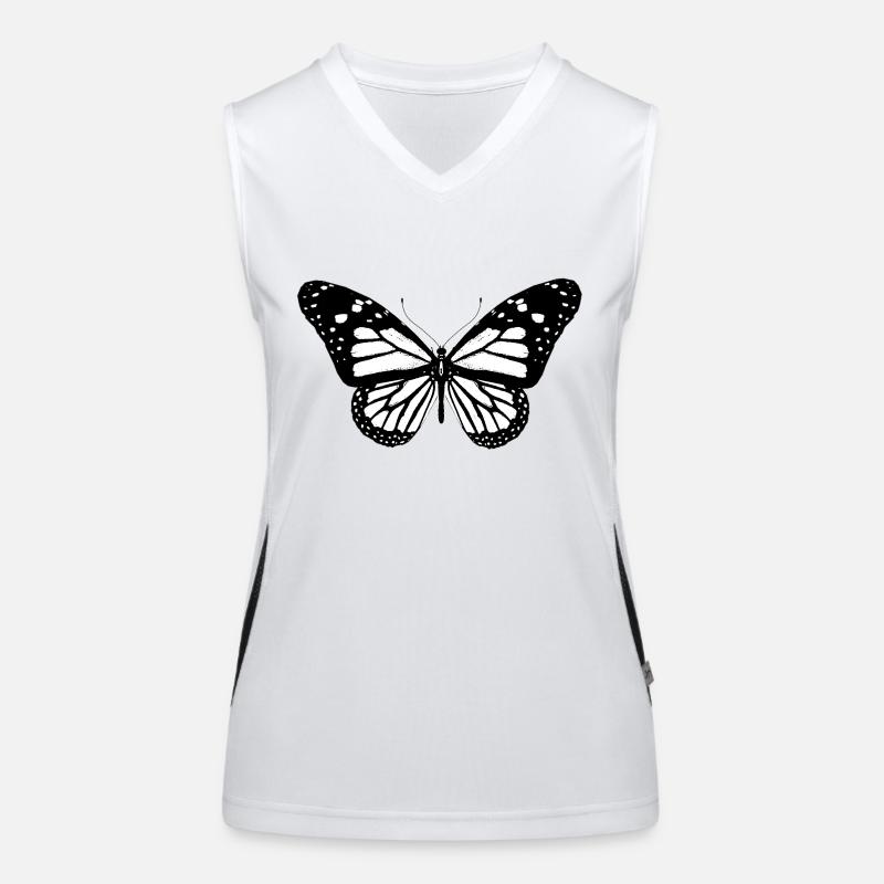 Butterfly, butterfly, gift idea Women's Functional Contrast Tank Top