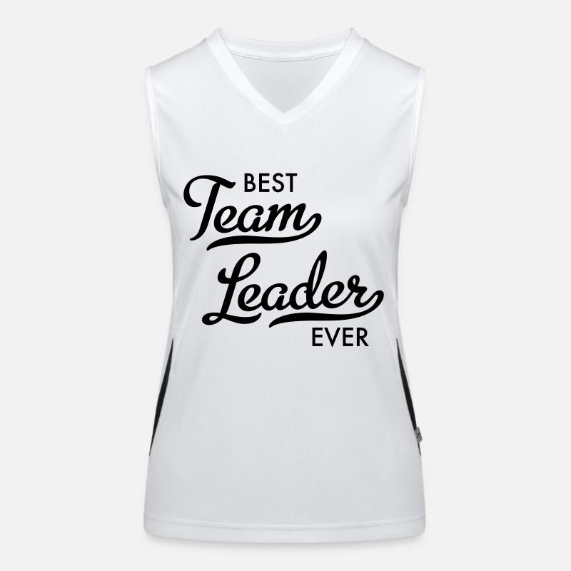 best team leader Women's Functional Contrast Tank Top