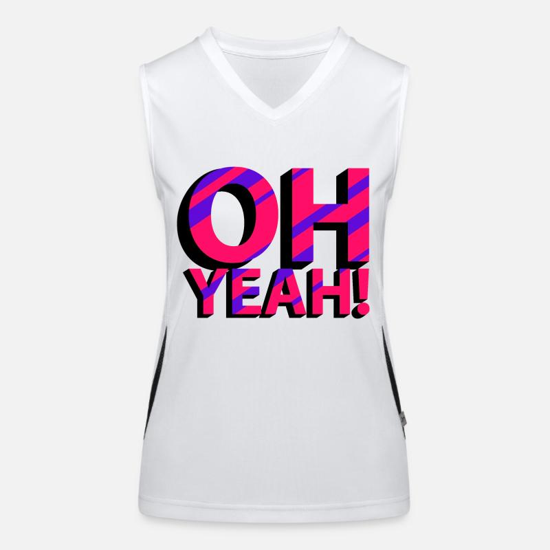 OH YES! Women's Functional Contrast Tank Top