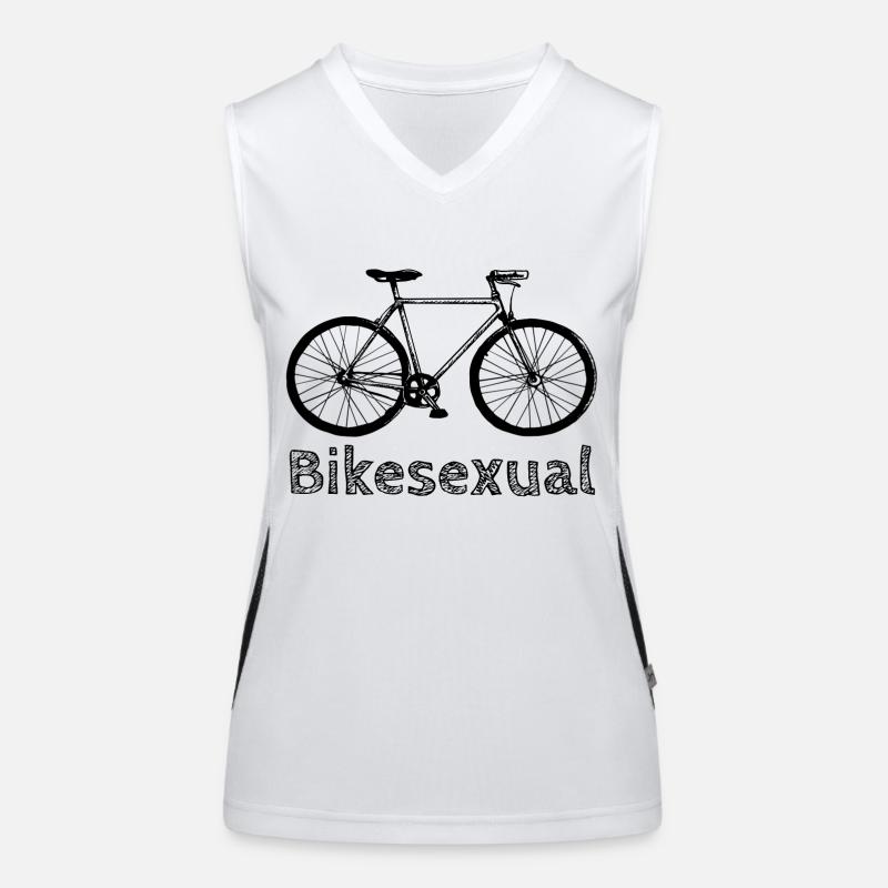| vélo Cyclistes | | bikesexual Cycliste Débardeur respirant contrasté Femme