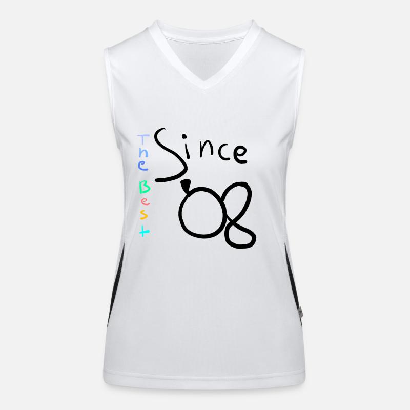 since 08 Funktionelles Kontrast-Tank Top für Frauen