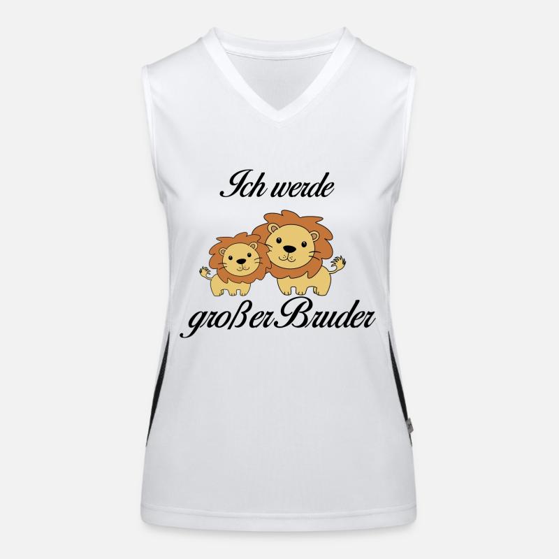 Großer Bruder Funktionelles Kontrast-Tank Top für Frauen