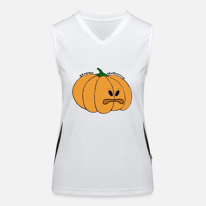 Joyeux halloween Débardeur respirant contrasté Femme