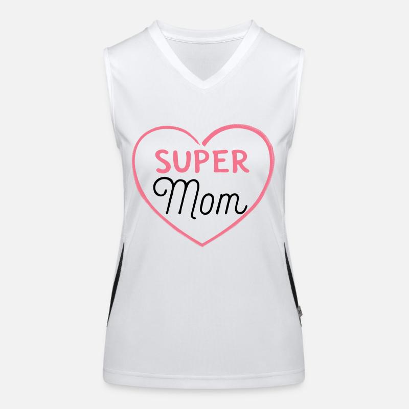 Muttertag Mama Mutterschaft Geschenk Mama Mama Funktionelles Kontrast-Tank Top für Frauen