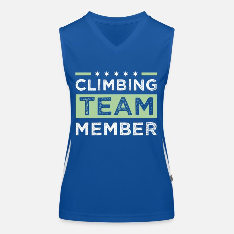 Climbing Team Funktionelles Kontrast-Tank Top für Frauen