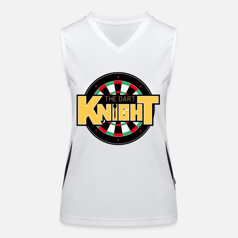 le disque dart Knight Débardeur respirant contrasté Femme