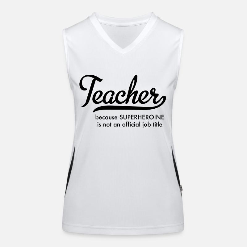 Enseignant Débardeur respirant contrasté Femme