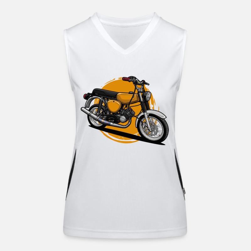 S51 (yellow) // Illustration Women's Functional Contrast Tank Top