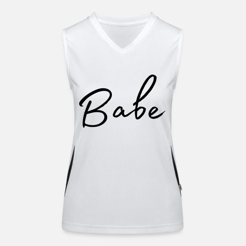 Babe Funktionelles Kontrast-Tank Top für Frauen