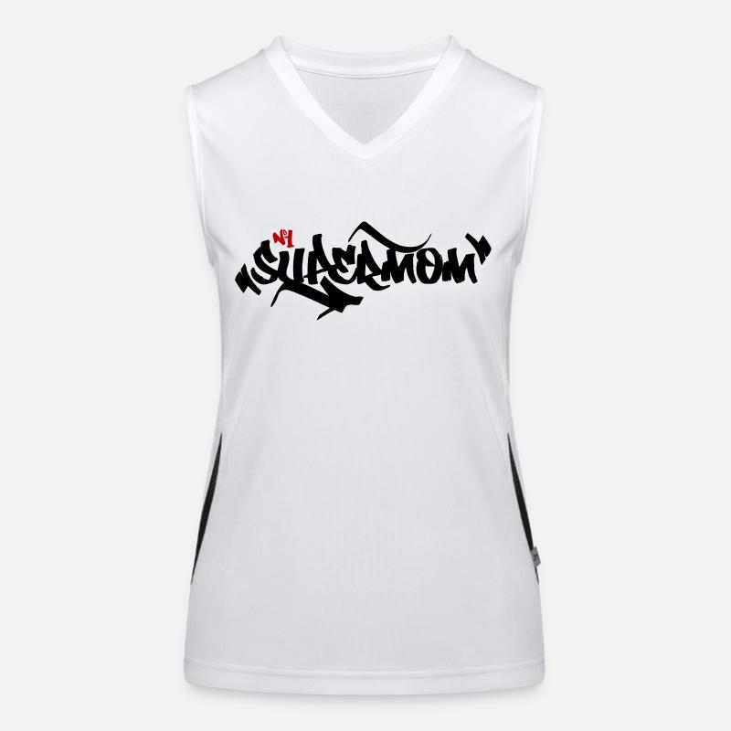 Design de Supermom Débardeur respirant contrasté Femme