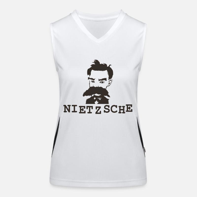 Nietzsche Débardeur respirant contrasté Femme