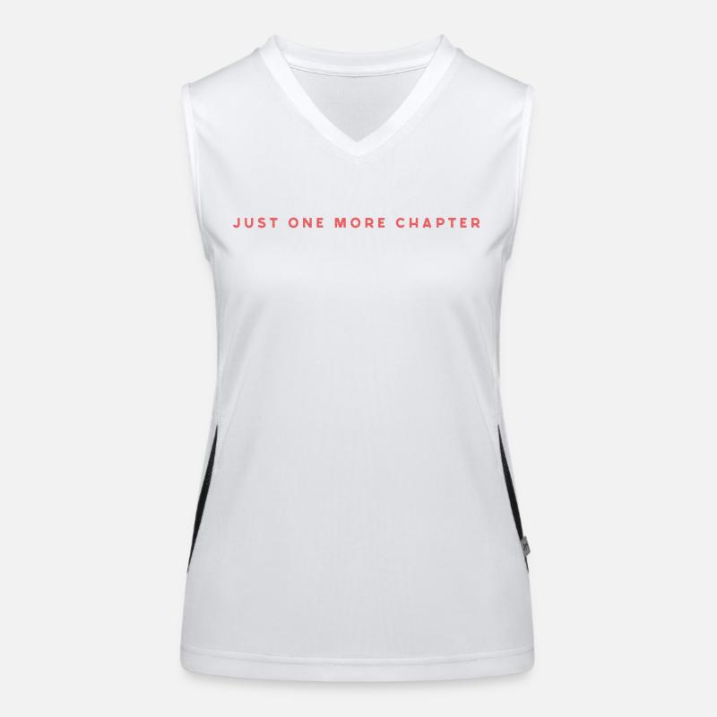 Just One More Chapter Funktionelles Kontrast-Tank Top für Frauen