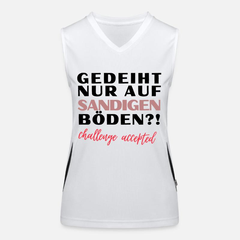 Hobbygärtner - Motivation Funktionelles Kontrast-Tank Top für Frauen