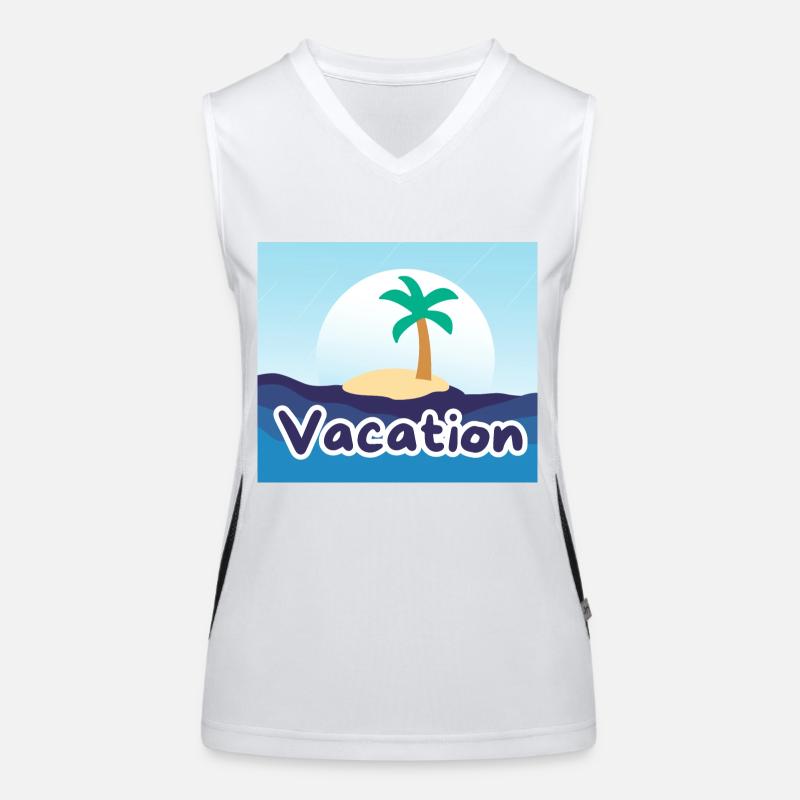 Feiertag Funktionelles Kontrast-Tank Top für Frauen