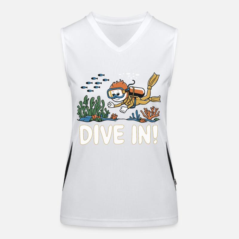 SCUBA DIVERS Women's Functional Contrast Tank Top
