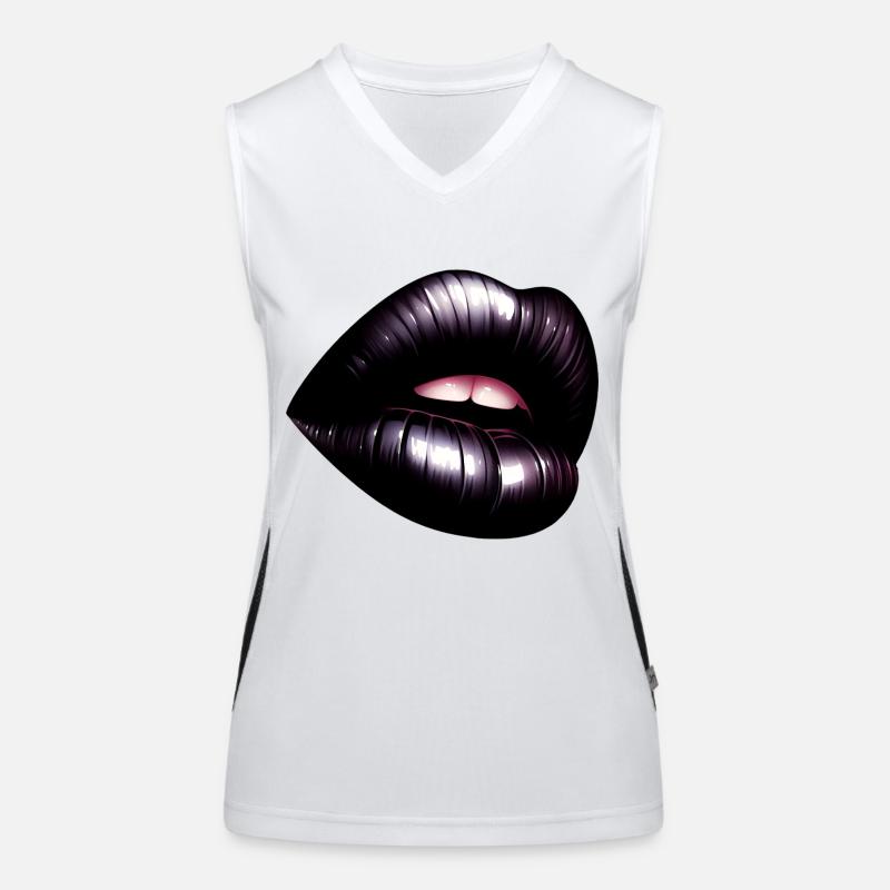 Black Lips - Mysterious Elegance Women's Functional Contrast Tank Top