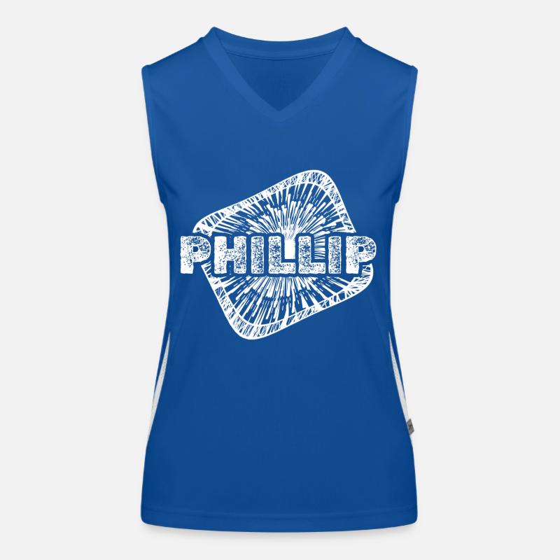 Phillip comme naissance Débardeur respirant contrasté Femme