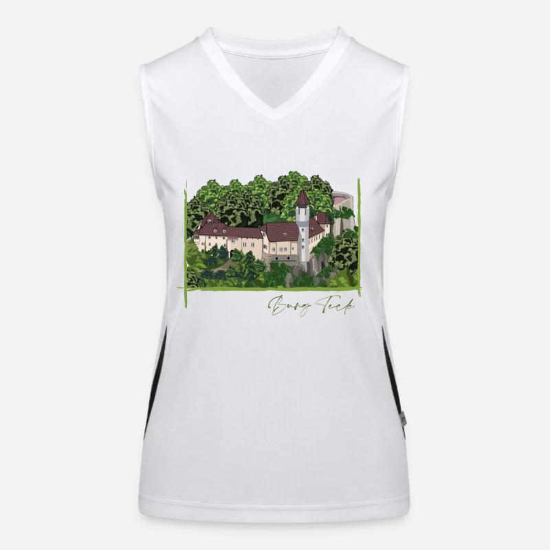 Château de Teck // Illustration Débardeur respirant contrasté Femme