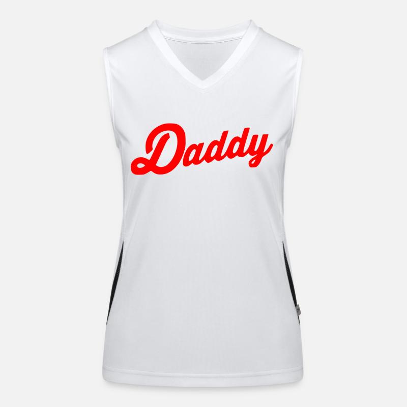 Daddy Funktionelles Kontrast-Tank Top für Frauen