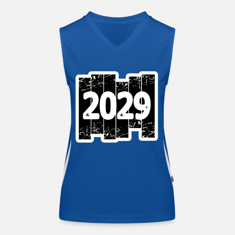 2029 Débardeur respirant contrasté Femme