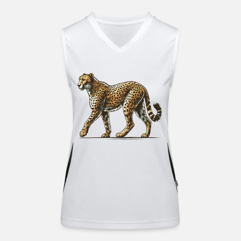 Cheetah Women's Functional Contrast Tank Top