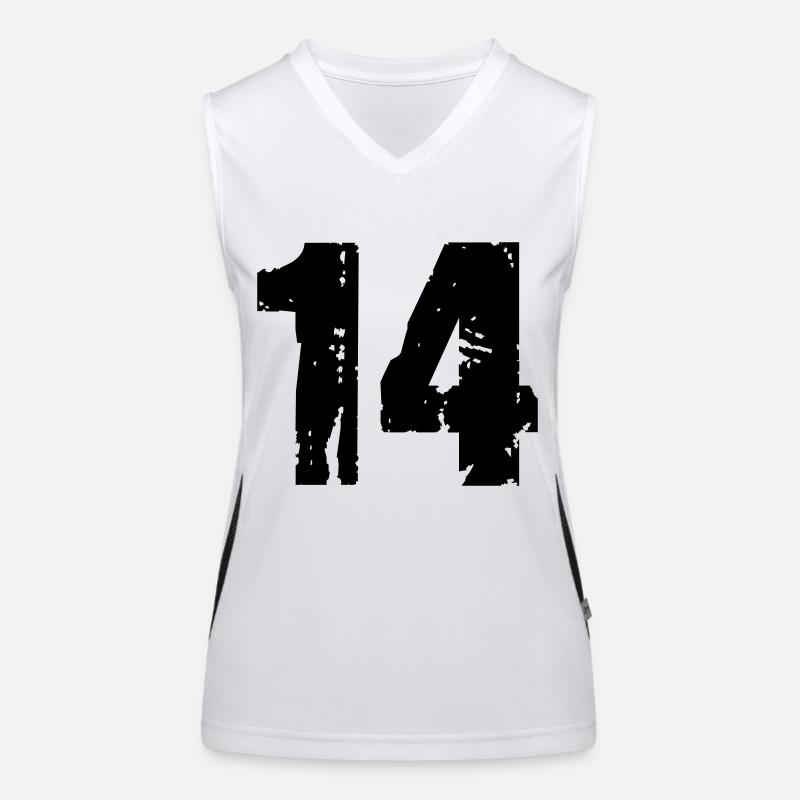 14 Débardeur respirant contrasté Femme