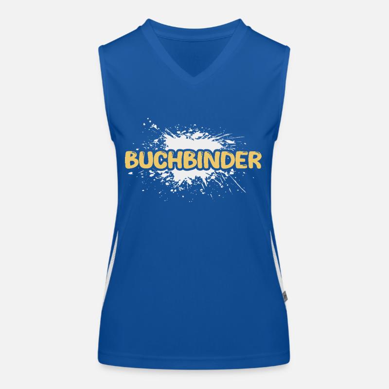 Buchbinder Funktionelles Kontrast-Tank Top für Frauen