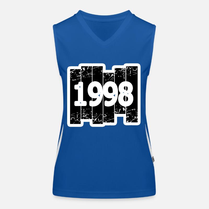 1998 Funktionelles Kontrast-Tank Top für Frauen