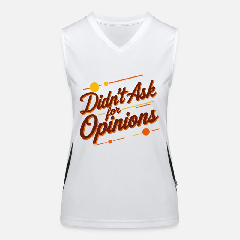 Didn’t Ask Funktionelles Kontrast-Tank Top für Frauen