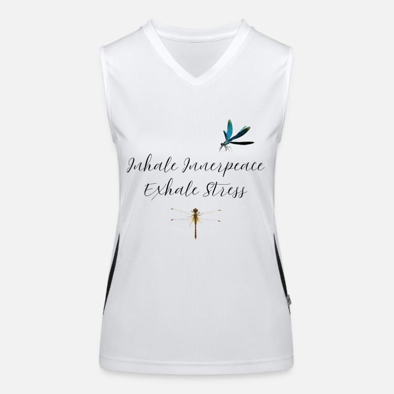 Inhale Innerpeace Women's Functional Contrast Tank Top
