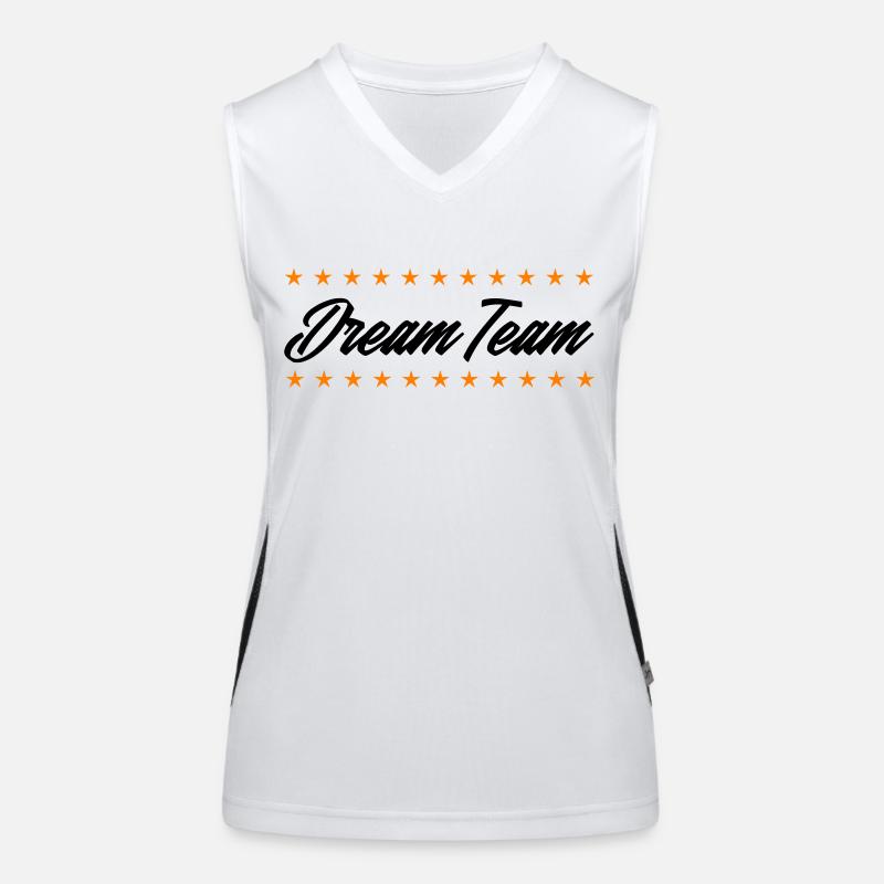 dream team Funktionelles Kontrast-Tank Top für Frauen