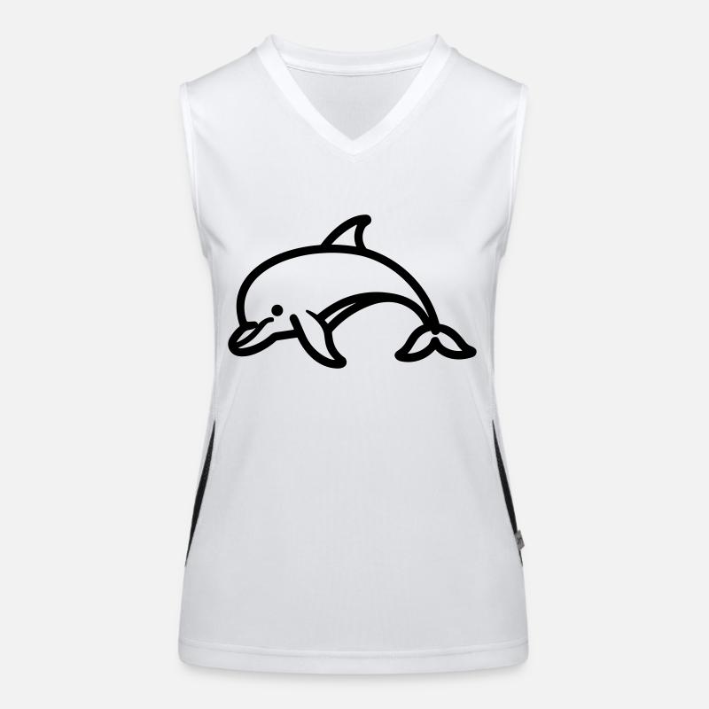 dolphin Women's Functional Contrast Tank Top