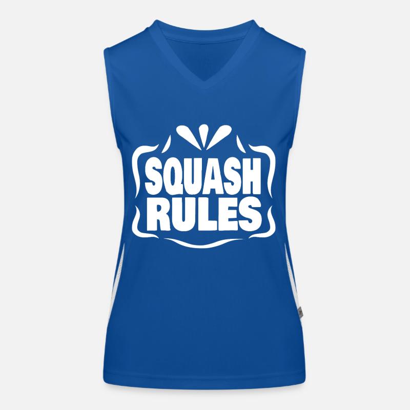 Squash Squash Funktionelles Kontrast-Tank Top für Frauen