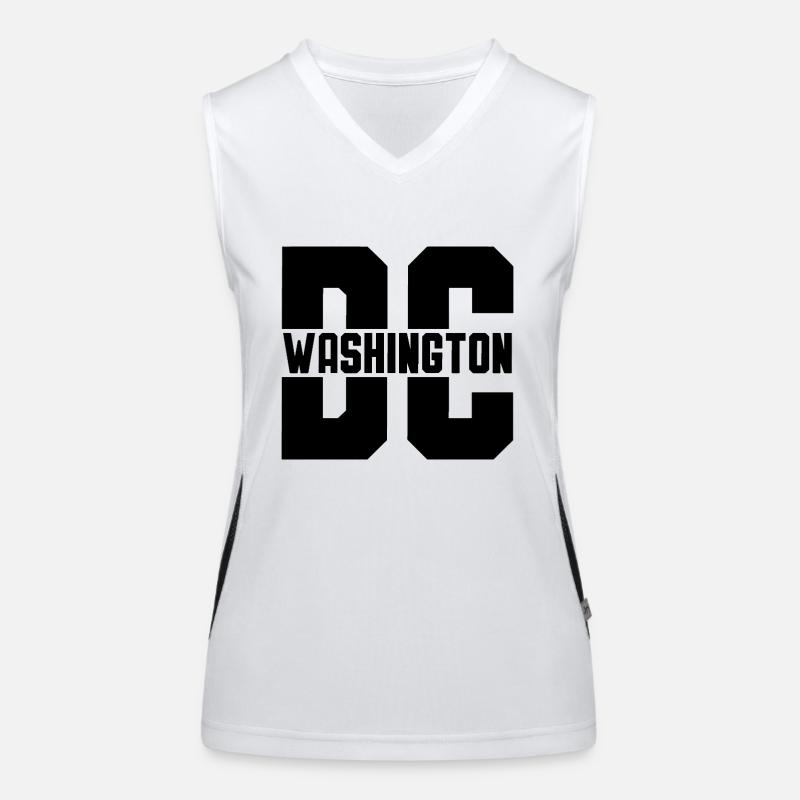 WASHINGTON DC Women's Functional Contrast Tank Top