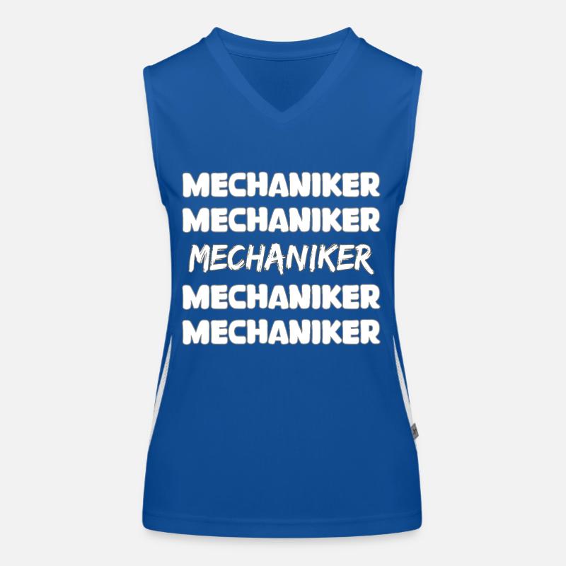 Mechanic as a job Women's Functional Contrast Tank Top