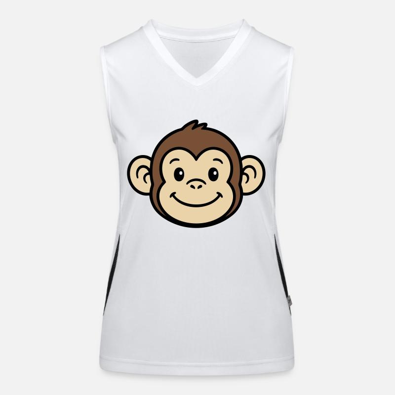 Monkey Face Women's Functional Contrast Tank Top