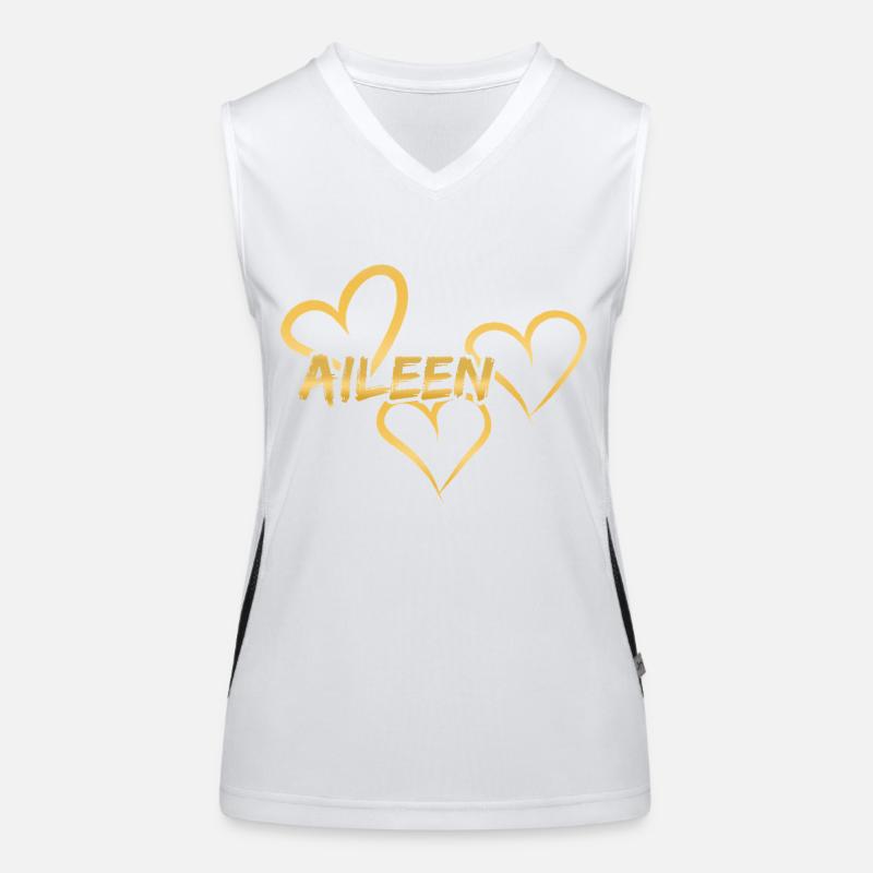 Aileen als Aileen Funktionelles Kontrast-Tank Top für Frauen