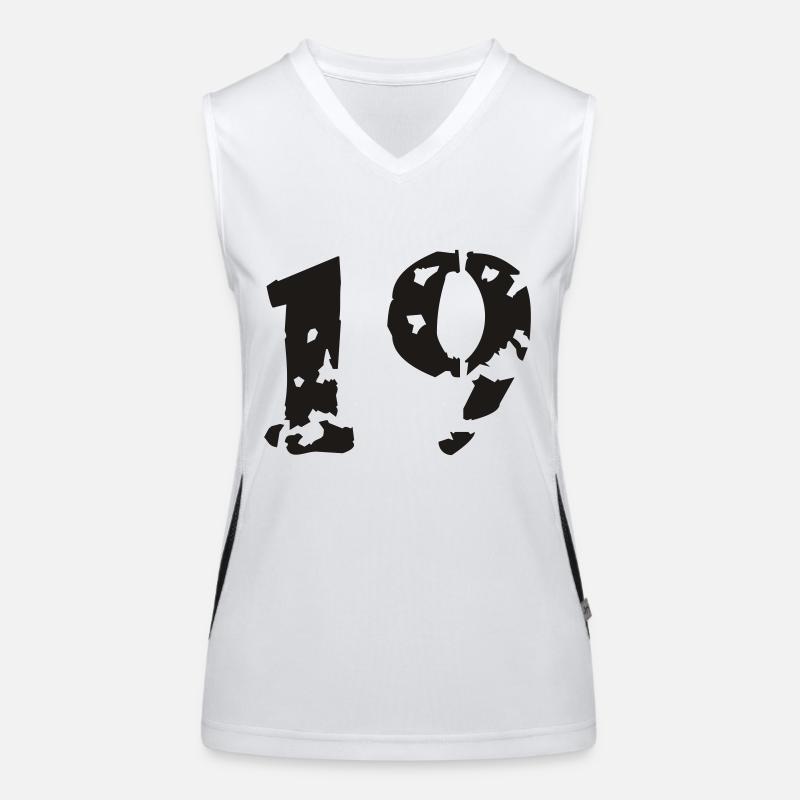 19 Funktionelles Kontrast-Tank Top für Frauen