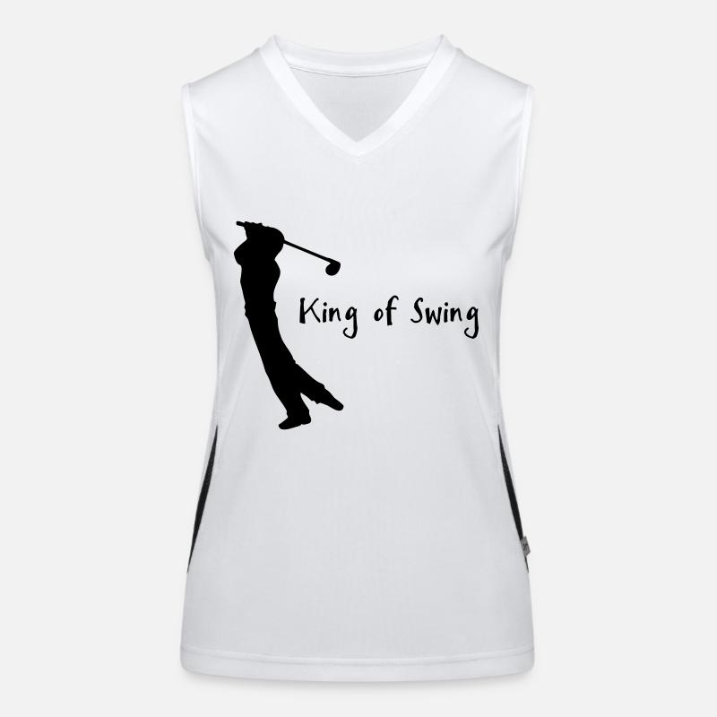 Golf Funktionelles Kontrast-Tank Top für Frauen