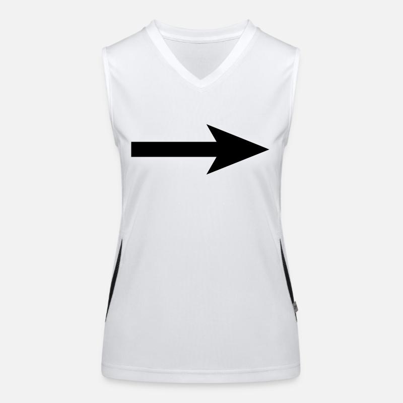 pfeil rechts Funktionelles Kontrast-Tank Top für Frauen
