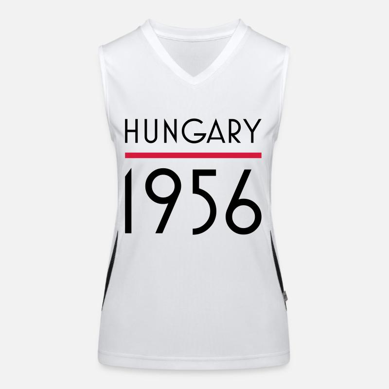 Hungary 1956 Funktionelles Kontrast-Tank Top für Frauen