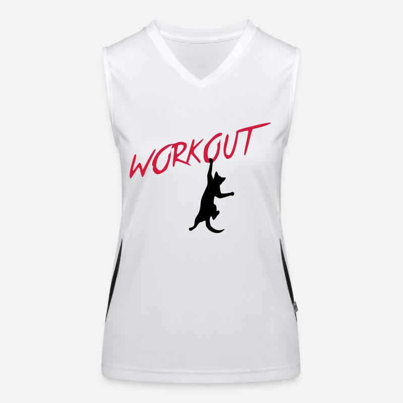 workout Funktionelles Kontrast-Tank Top für Frauen