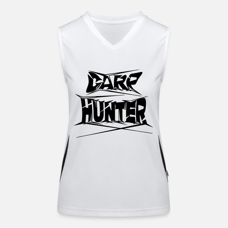 Carp Hunter Funktionelles Kontrast-Tank Top für Frauen