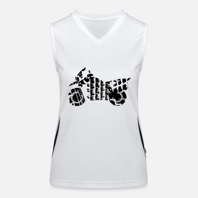 Enduro Funktionelles Kontrast-Tank Top für Frauen