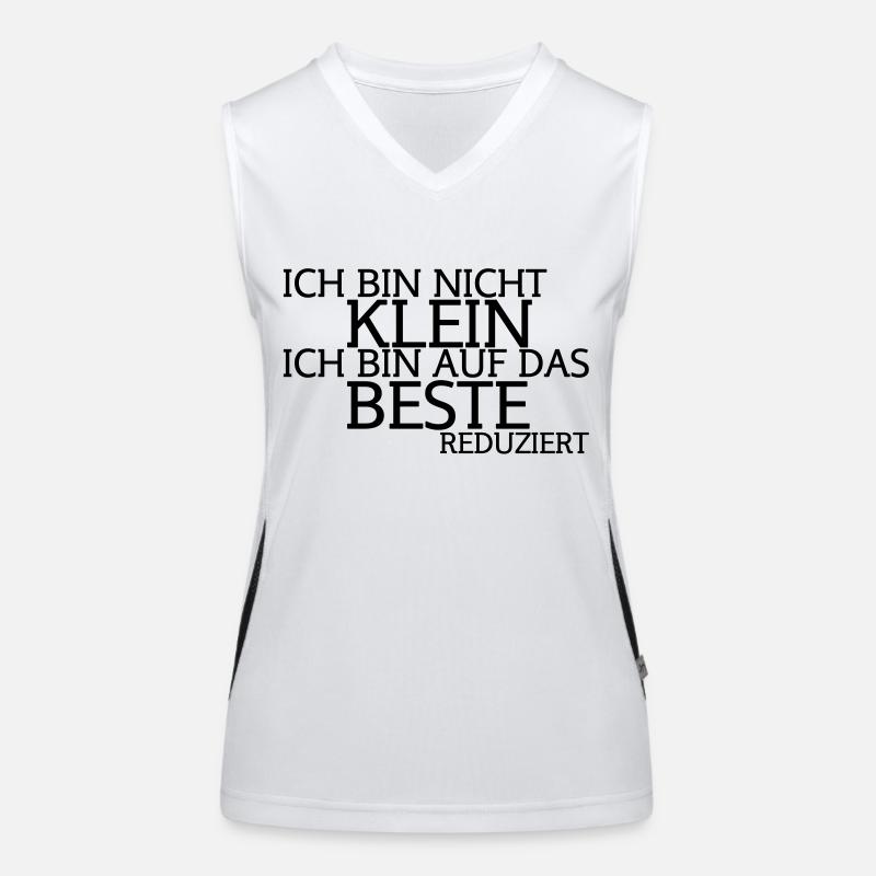 Auf das beste reduziert Funktionelles Kontrast-Tank Top für Frauen