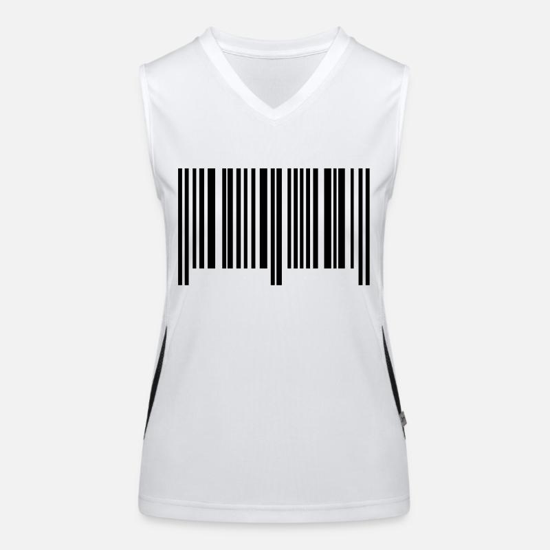 barcode_f1 Women's Functional Contrast Tank Top