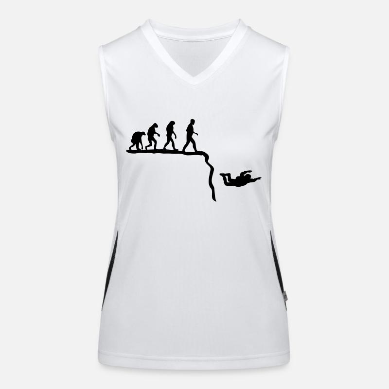 base jumping evolution Débardeur respirant contrasté Femme
