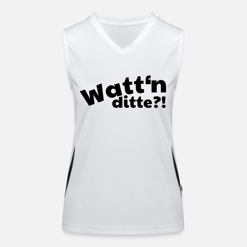 What a stroke of Ditte - What is that? Women's Functional Contrast Tank Top